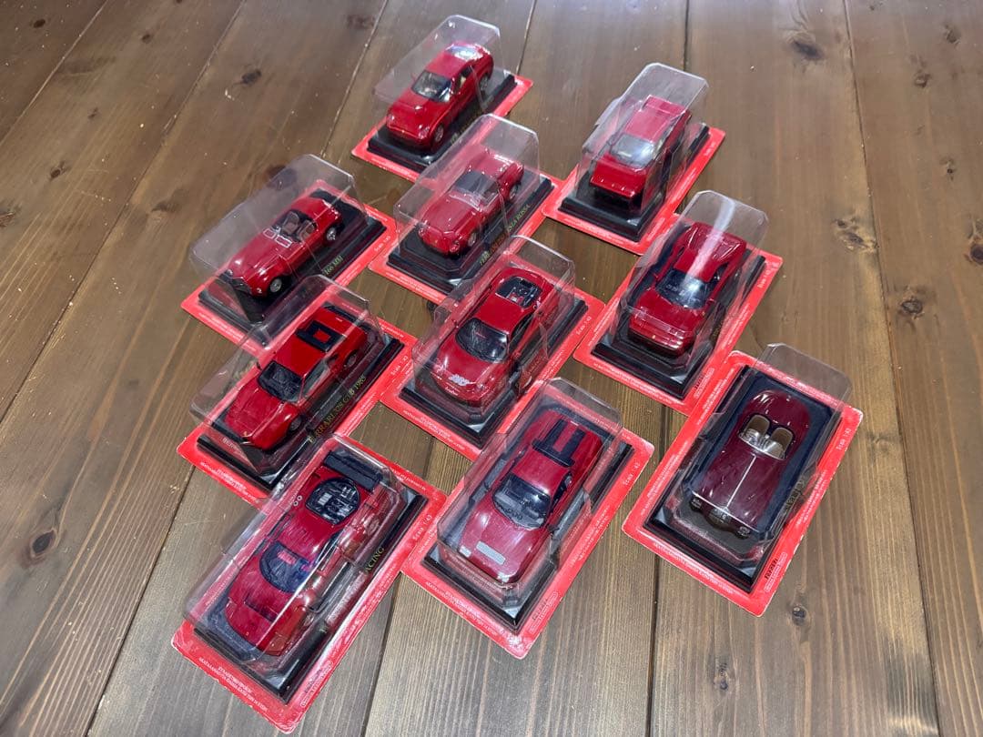 フェラーリ ミニカー 10台セット
