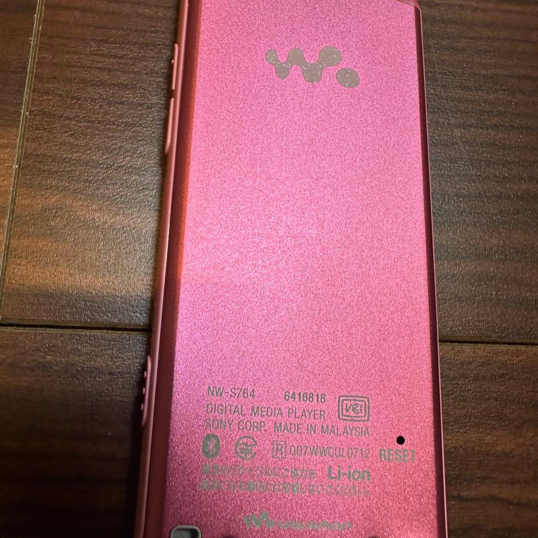 SONY ウォークマンNW-S764K デジタルオーディオプレーヤー 2283