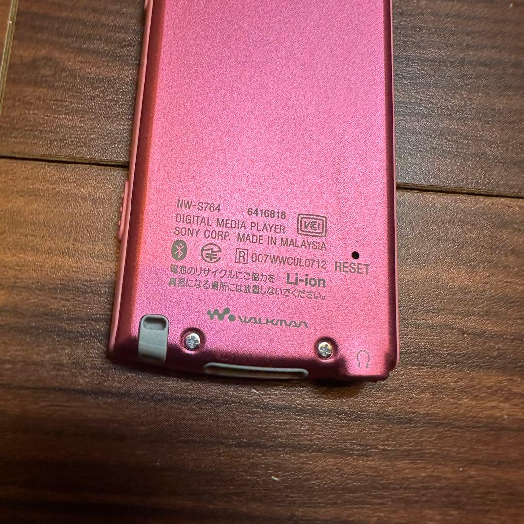 SONY ウォークマンNW-S764K デジタルオーディオプレーヤー 2283