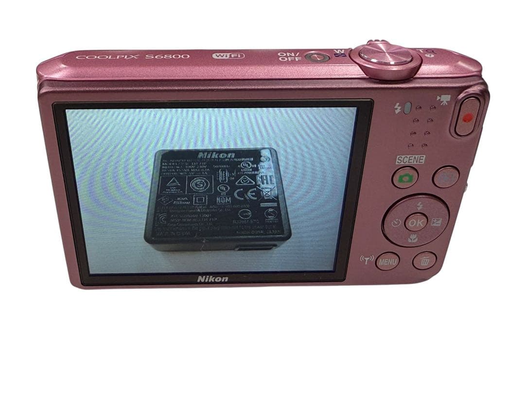 Nikonニコン　デジタルカメラ COOLPIX S6800 ピンク　稼働品