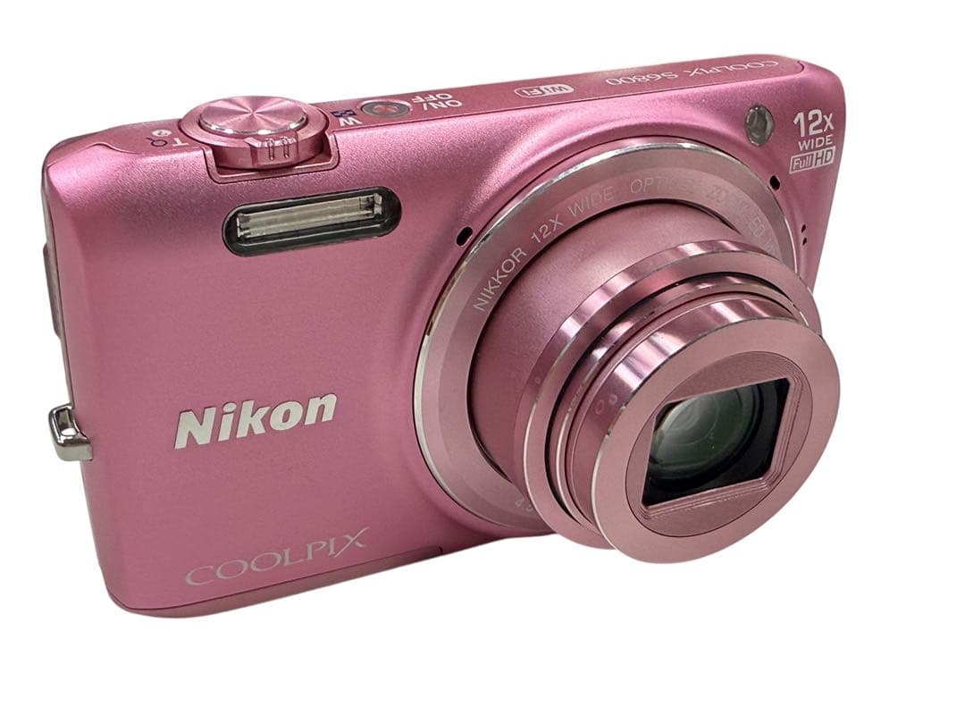 Nikonニコン　デジタルカメラ COOLPIX S6800 ピンク　稼働品