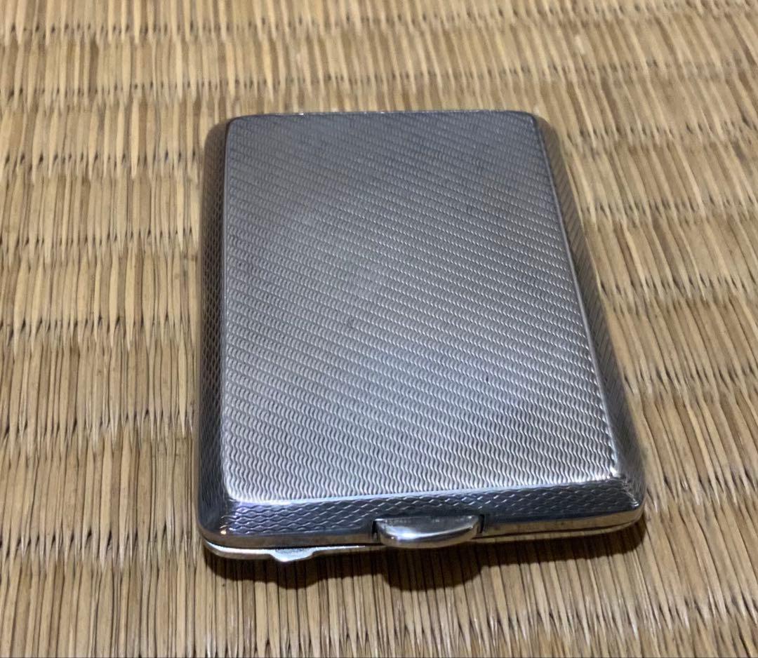 アンティークシルバー　マッチケース