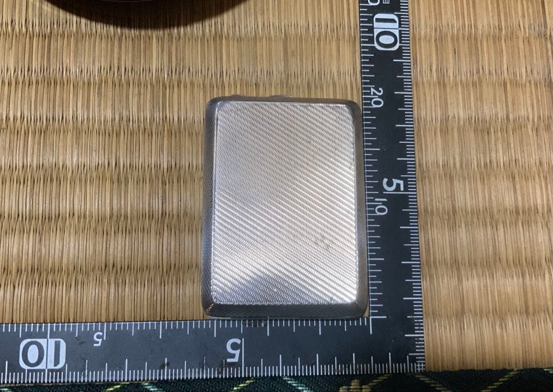 アンティークシルバー　マッチケース
