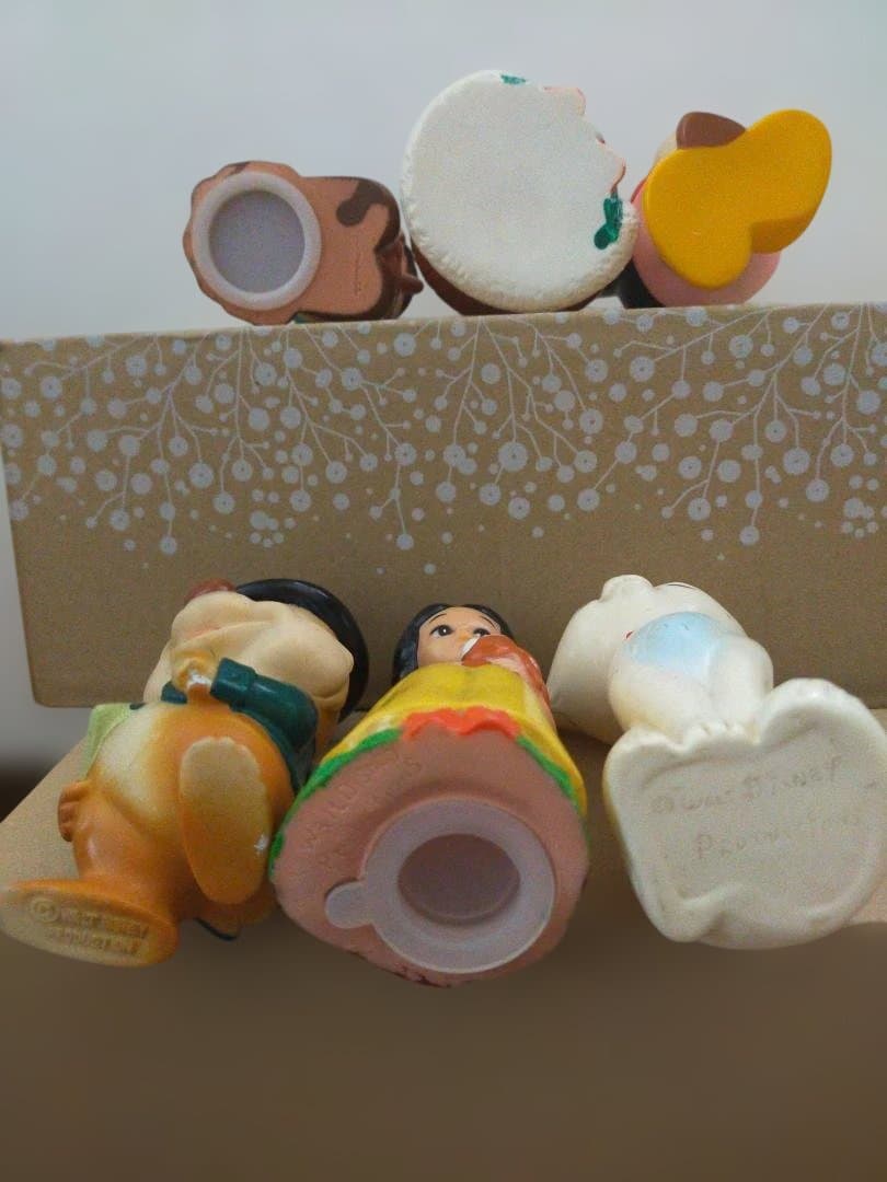 三菱銀行　ディズニーキャラクター貯金箱　６個