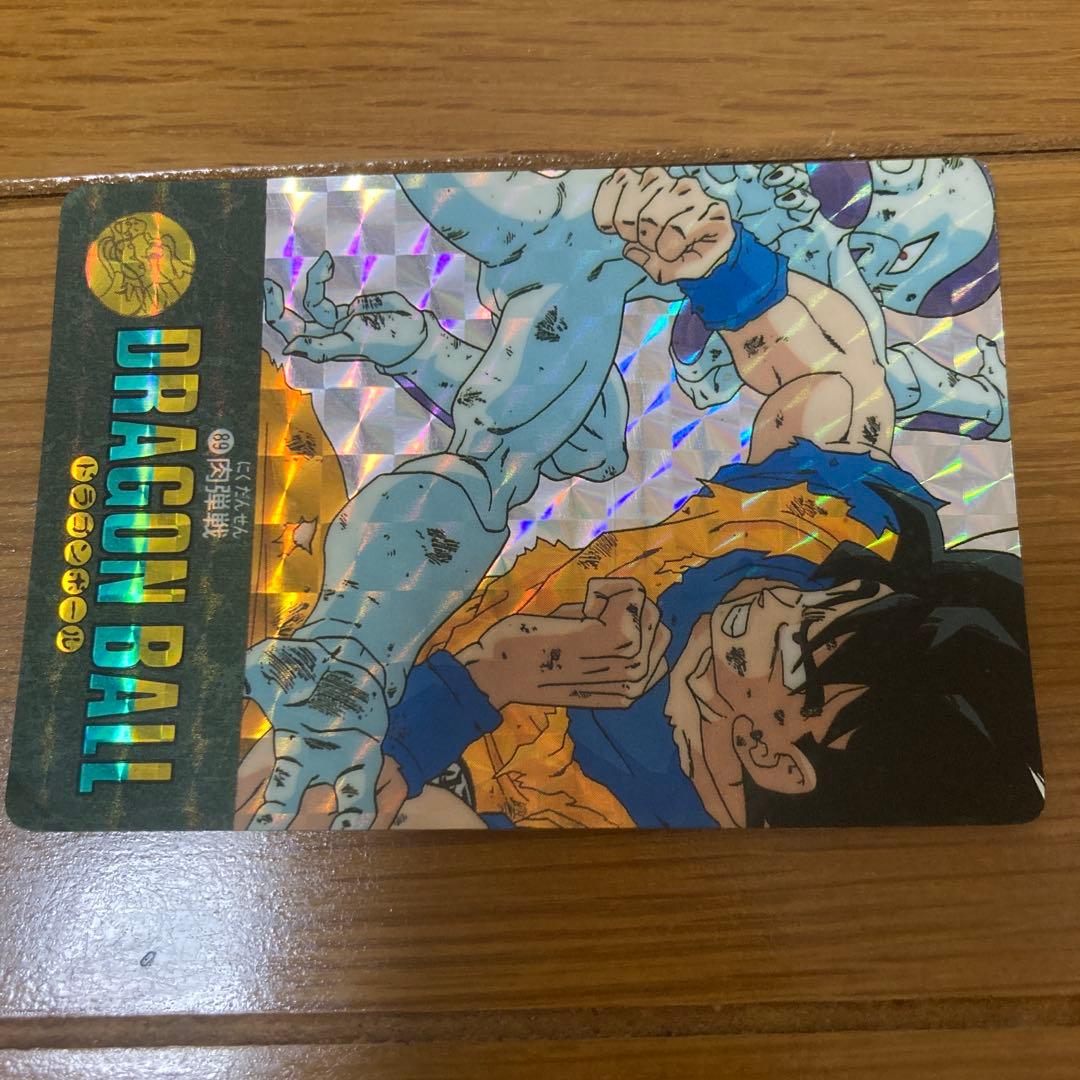 超希少 カードダス　ドラゴンボール　ビジュアルアドベンチャー 89 肉弾戦