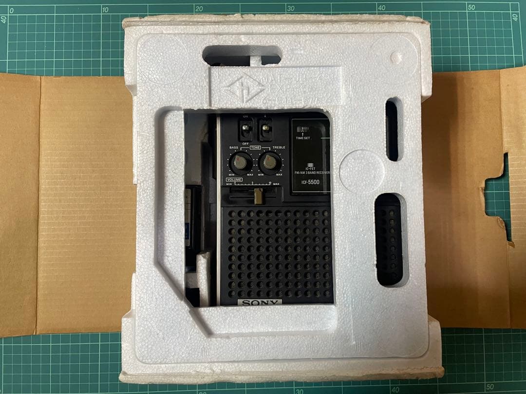 [ヴィンテージ] SONYスカイセンサー5500 外箱・ACアダプター付属
