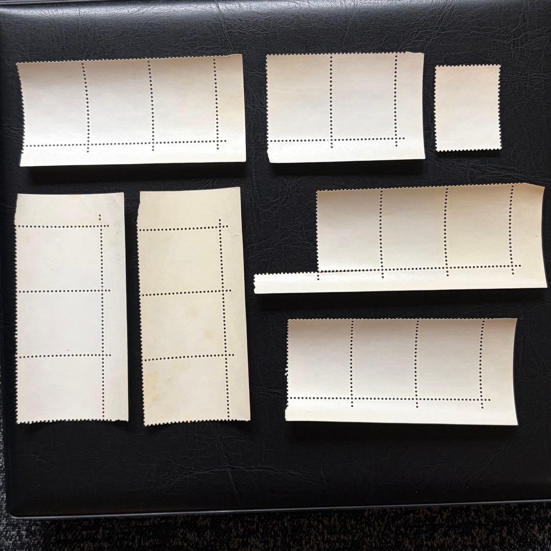 【未使用】中国切手　革１４　オオパンダ（2次）　６種完　二連・三連・耳付き・銘版