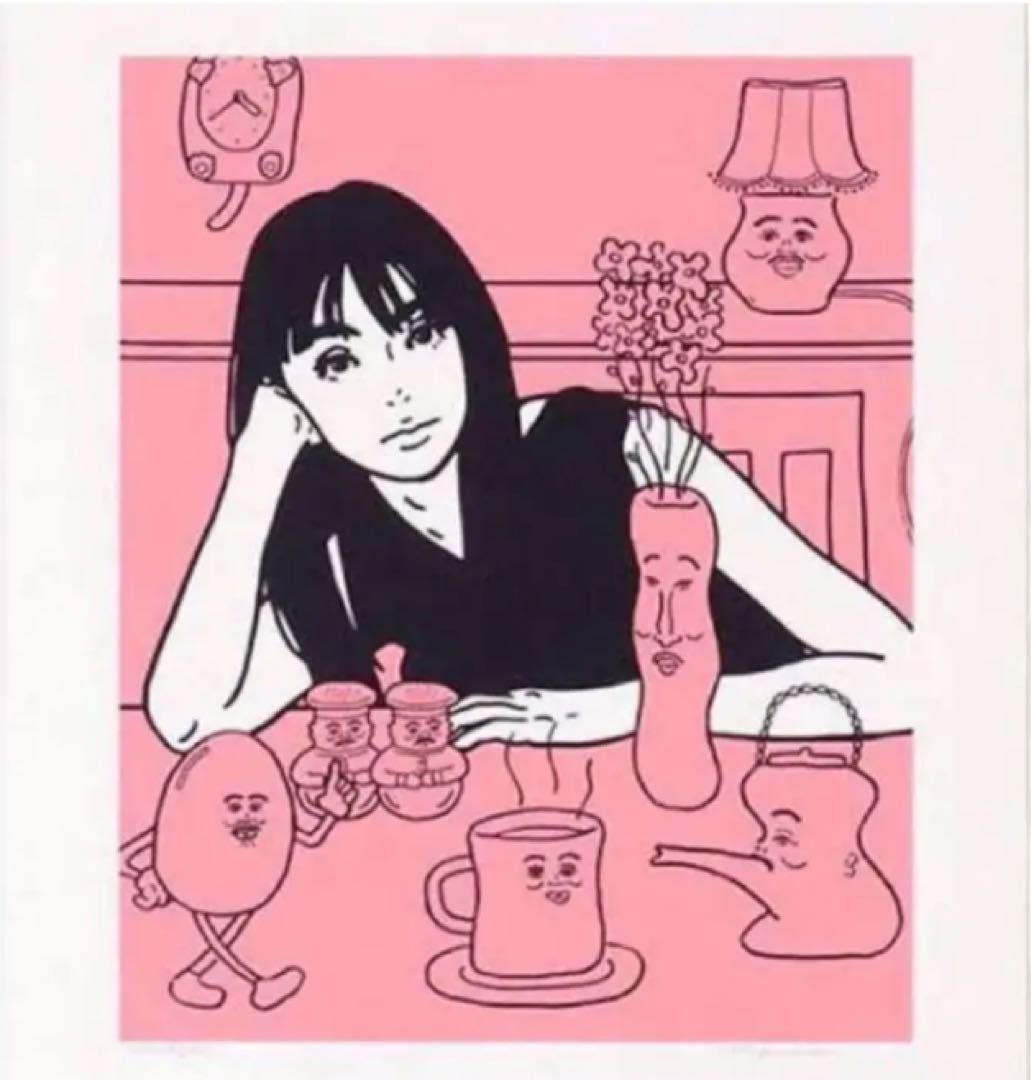 KYNE × Noncheleee シルクスクリーン ED100 版画