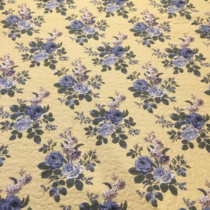 ベッドカバー キルトカバー 2点セット 花柄 twin/Linley