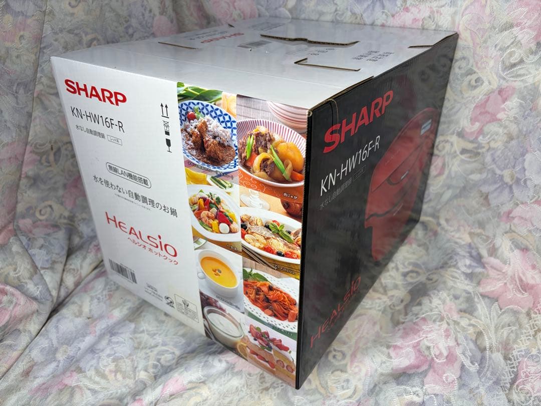 ヘルシオ ホットクック 新品 KN-HW16F-R