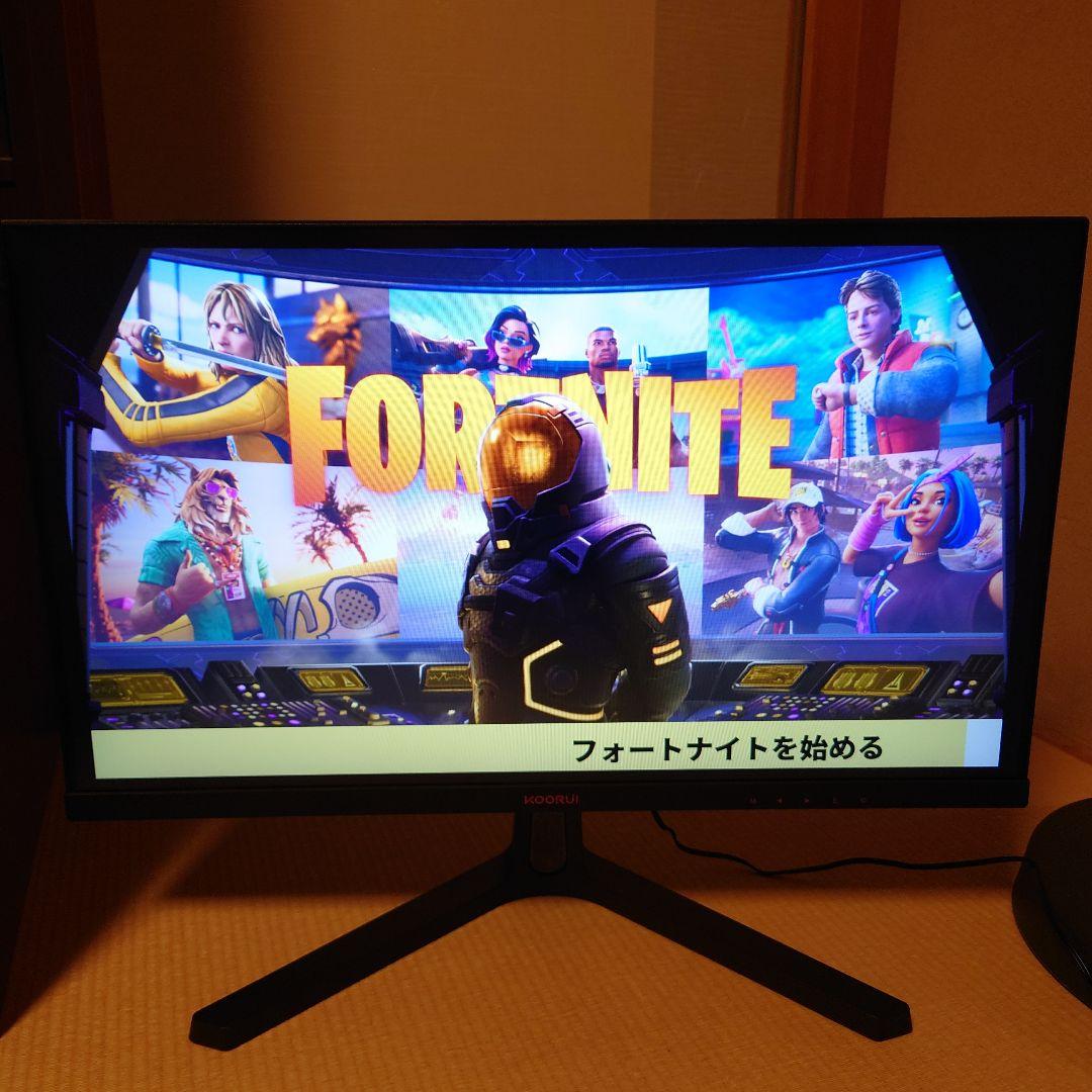 KOORUI 24E4 ゲーミングモニター 24インチ