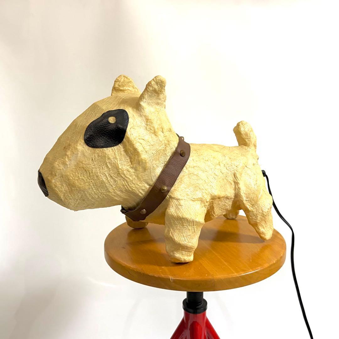 ブルテリア　犬　照明　フロアスタンド　ミッドセンチュリー　ビンテージ　レトロ