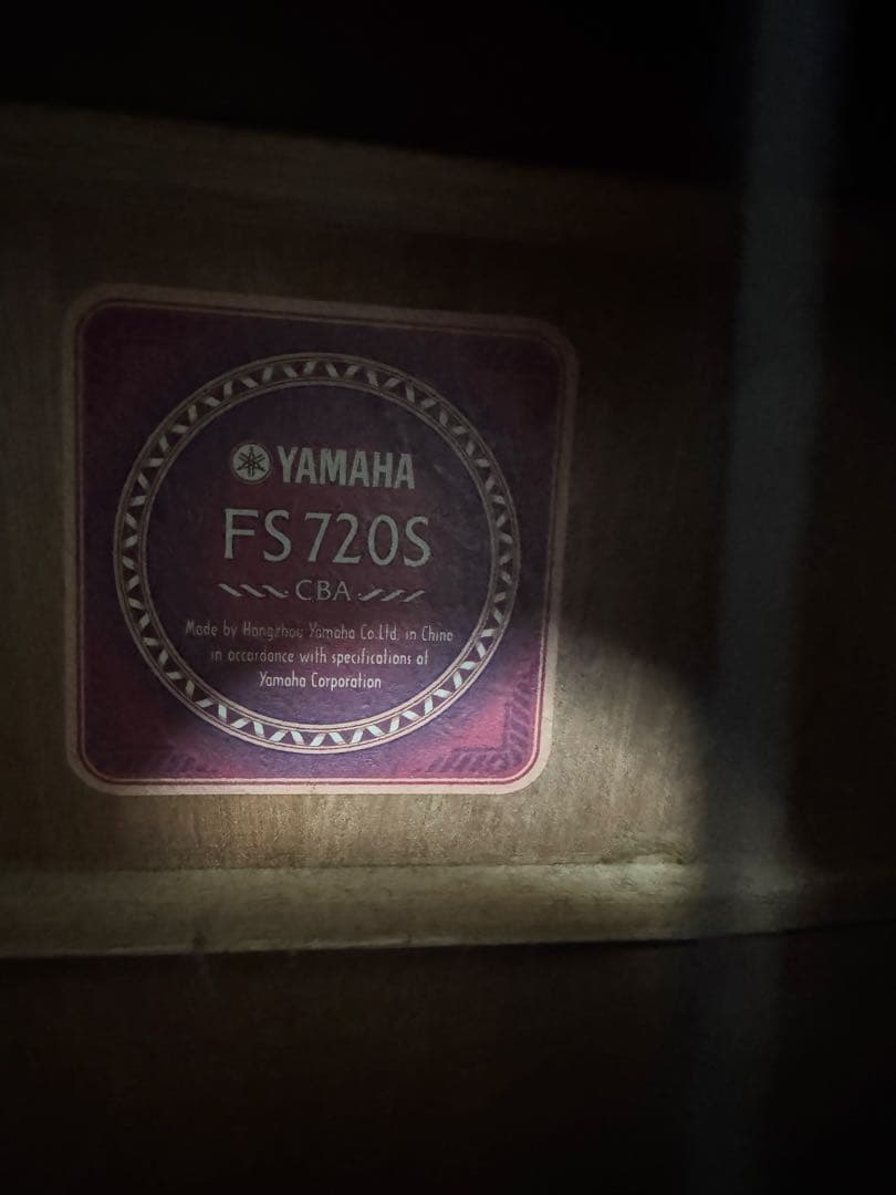 YAMAHA ヤマハ　アコギ　アコースティックギター　FS720S