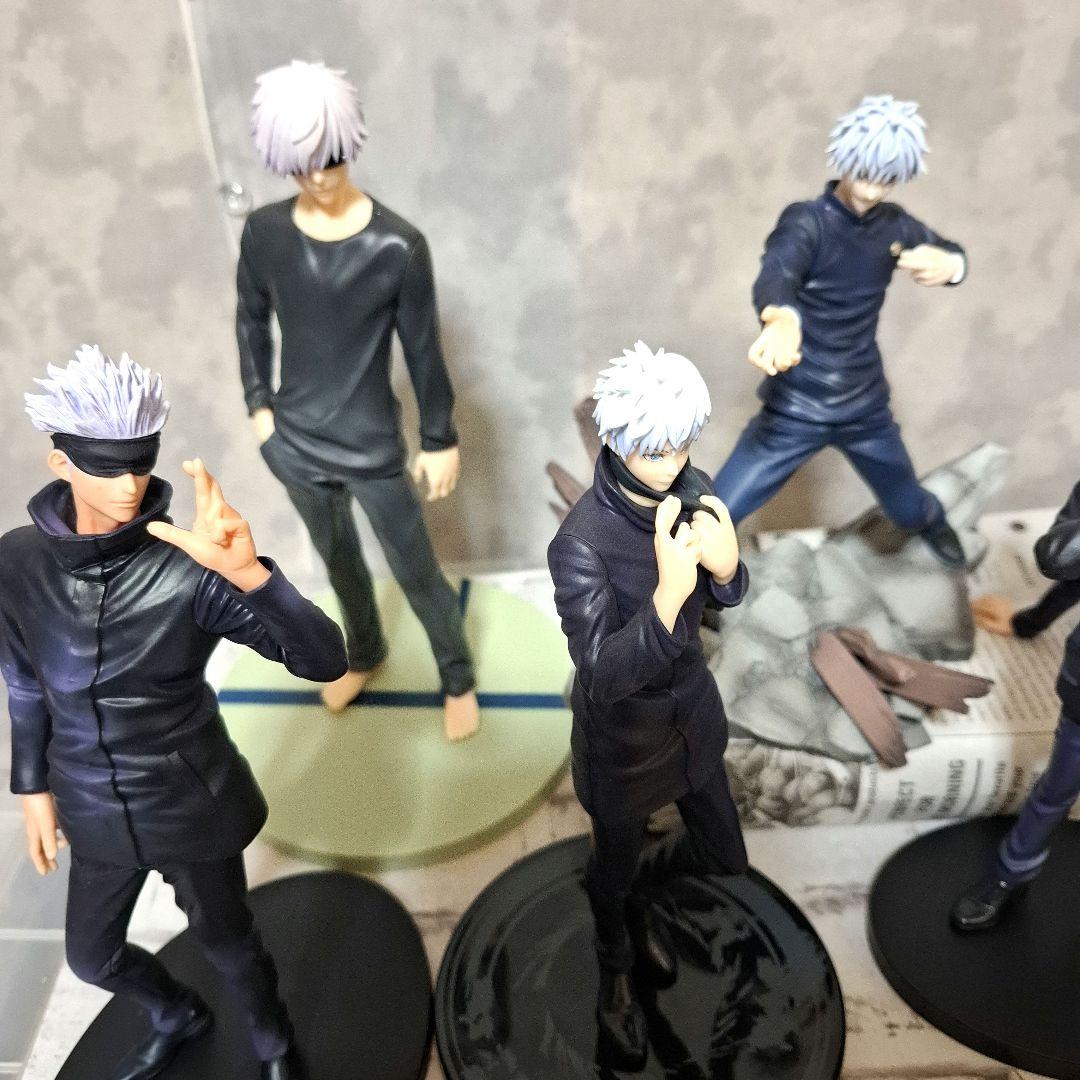 呪術廻戦 五条悟 フィギュア7点セット まとめ売り
