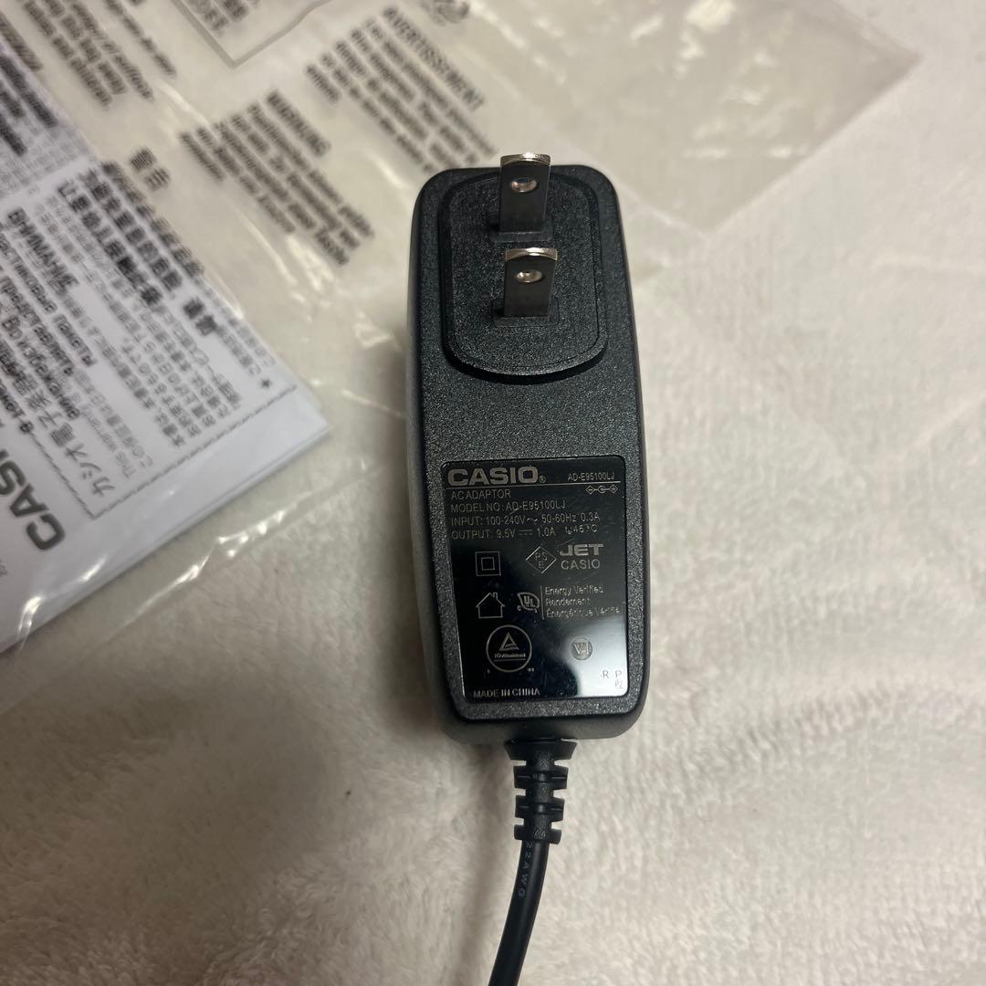 CASIO MINI KEYBOARD SA-76 44鍵 アダプター付①