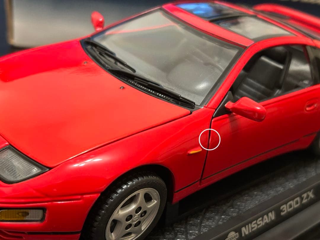 京商 日産 300ZX 1/18 レッド 平成レトロ フェアレディZ32