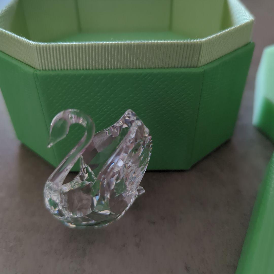 新品未使用品スワロフスキーSWAROVSKI　スワン（S）ケース　手提げ袋付き