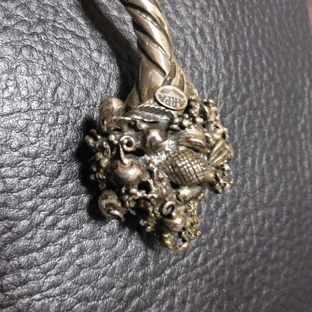 イタリア製 ビンテージ オブジェ アンティークシルバー 置物 ペンダント