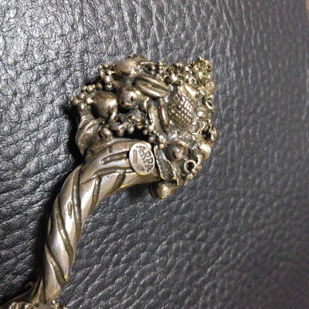 イタリア製 ビンテージ オブジェ アンティークシルバー 置物 ペンダント