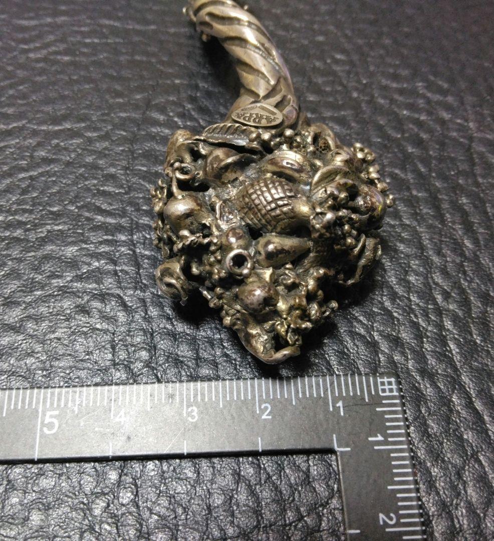 イタリア製 ビンテージ オブジェ アンティークシルバー 置物 ペンダント