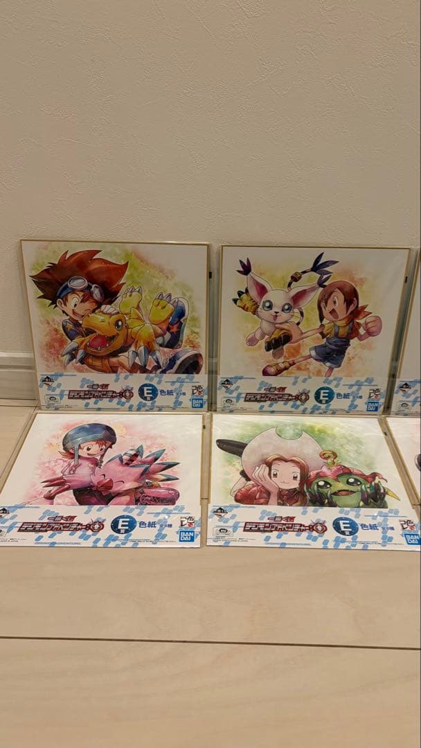 デジモンアドベンチャー　E賞一番くじ 8セット