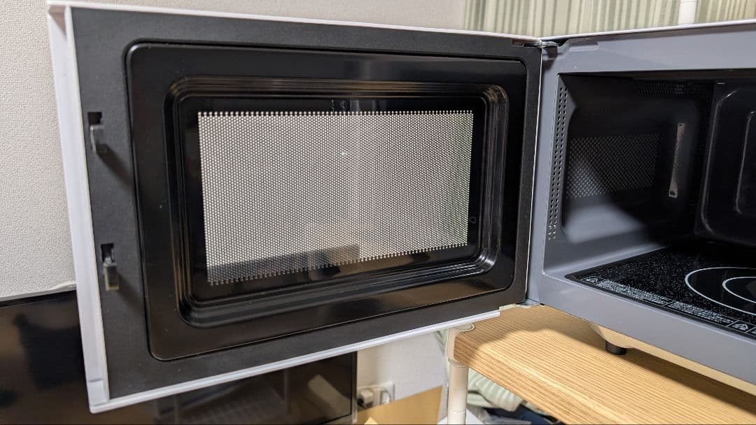 【22年購入・美品】東芝 電子レンジ ER-SM17 箱・説明書完備