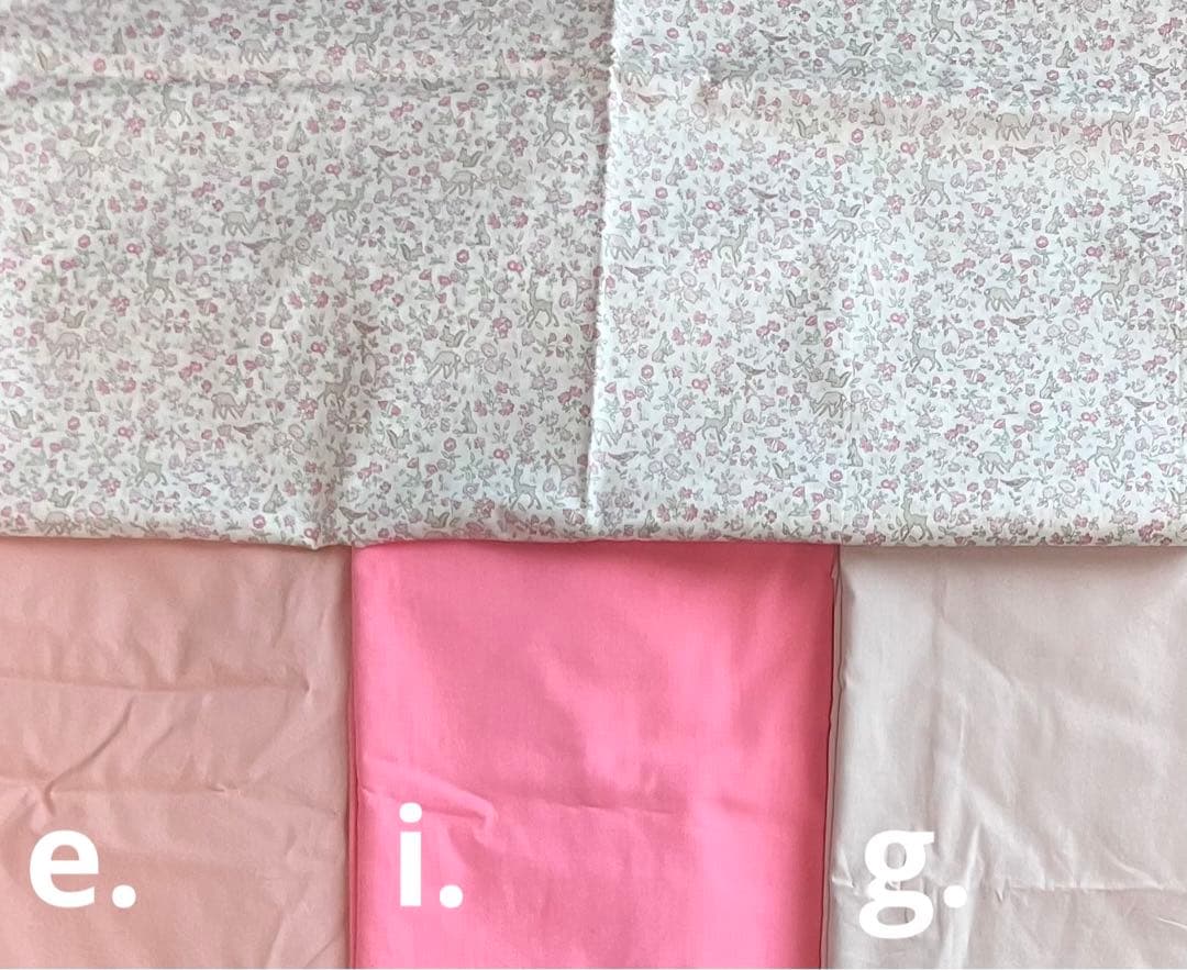 リバティ　入園入学グッズ　オーダーページ