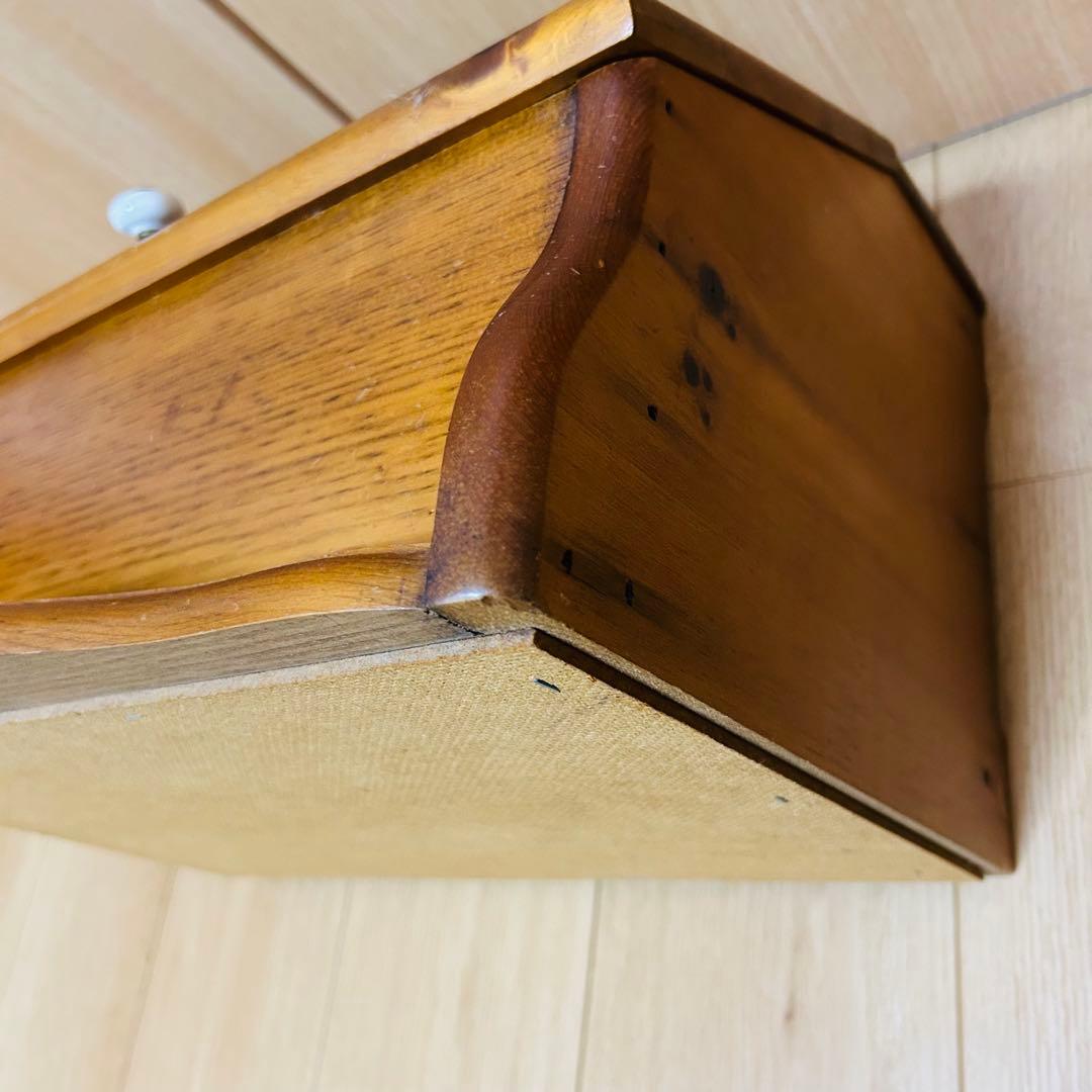 木製ブレッドボックス　ケース　稀少