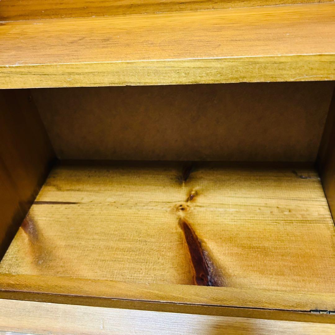 木製ブレッドボックス　ケース　稀少