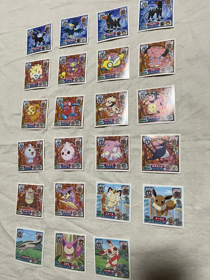 ポケモン 最強シール列伝 アドバンスジェネレーション 126枚 セット