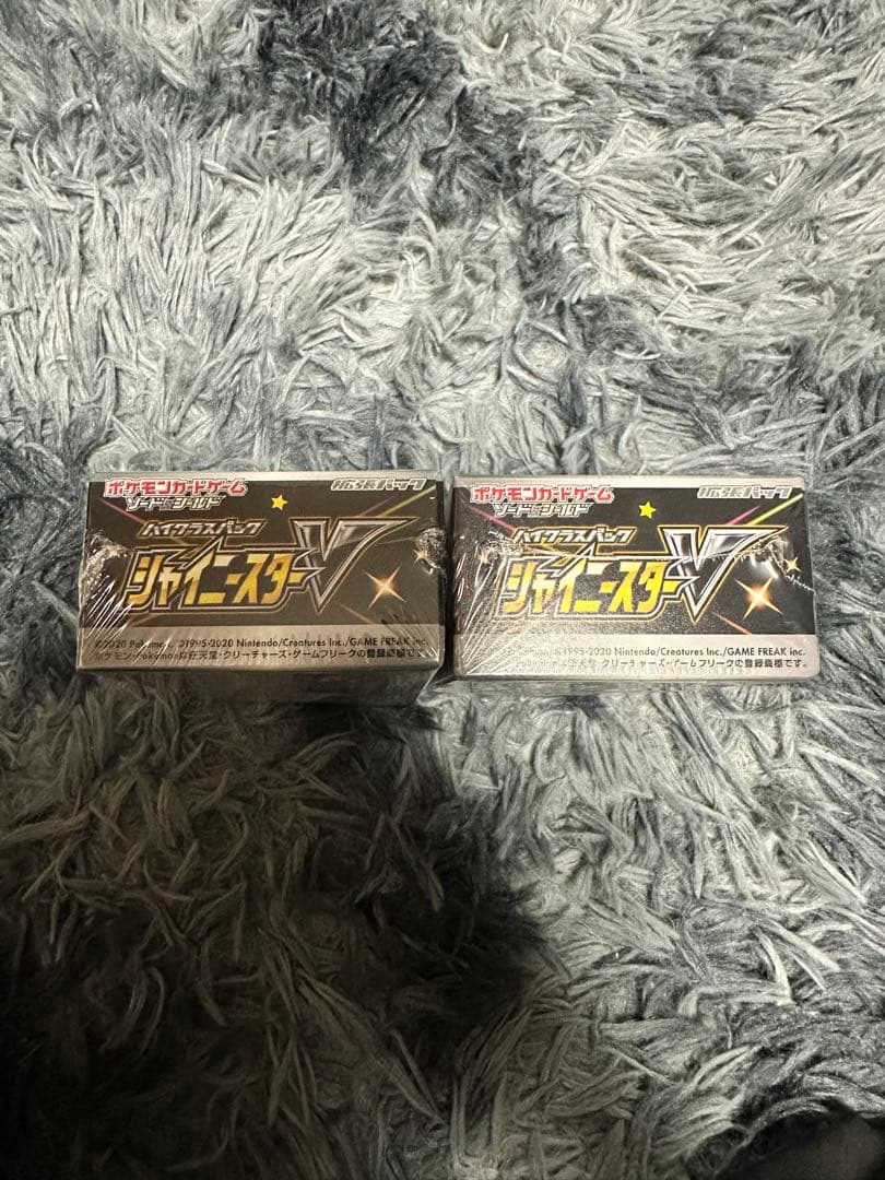ポケモンカード シャイニースターv 2box 未開封シュリンク付