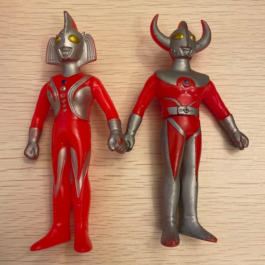 ウルトラマン　ポピー製　ソフビ　当時物　7体