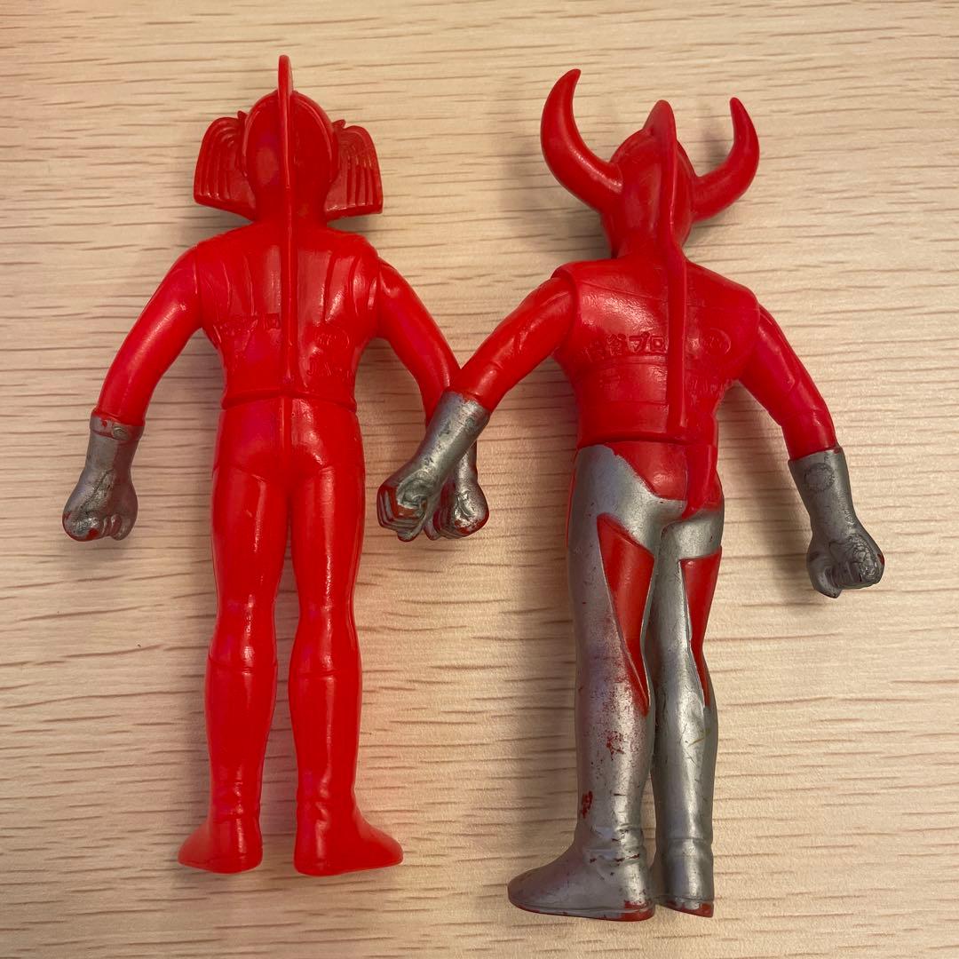 ウルトラマン　ポピー製　ソフビ　当時物　7体