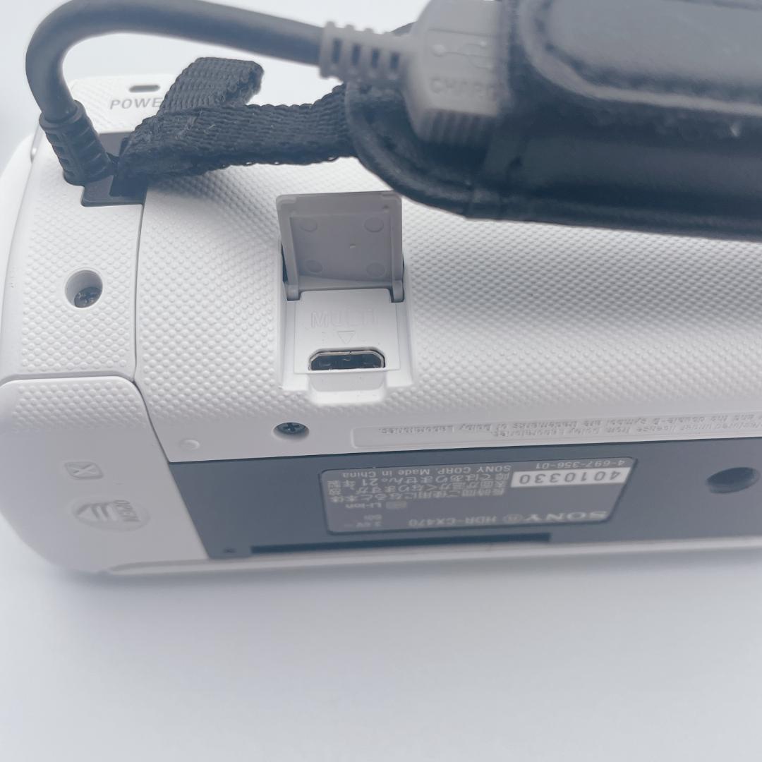 【美品】SONY ハンディカム ビデオカメラ HDR-CX470 32GB