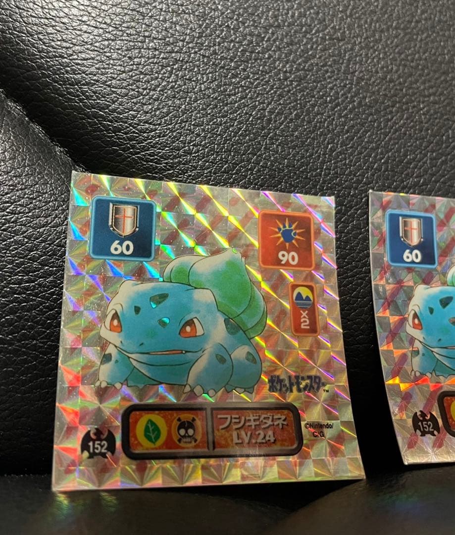 超美品　ポケモン　最強シール烈伝　第1弾　ピカチュウ ビニールコーティング版