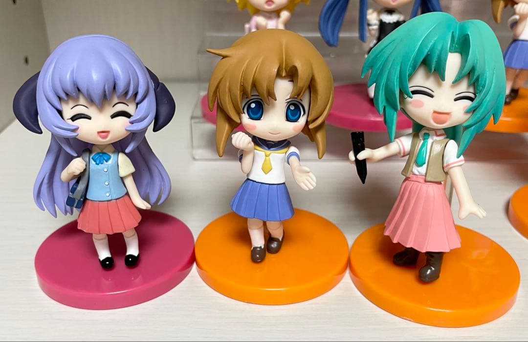 ひぐらしのなく頃に でふぉめフィギュア　竜宮レナ　古手梨花　9体セット