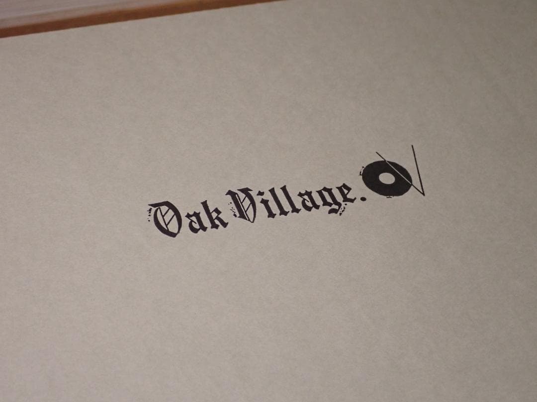 オークヴィレッジ　OAK VILLAGE　ティッシュボックス