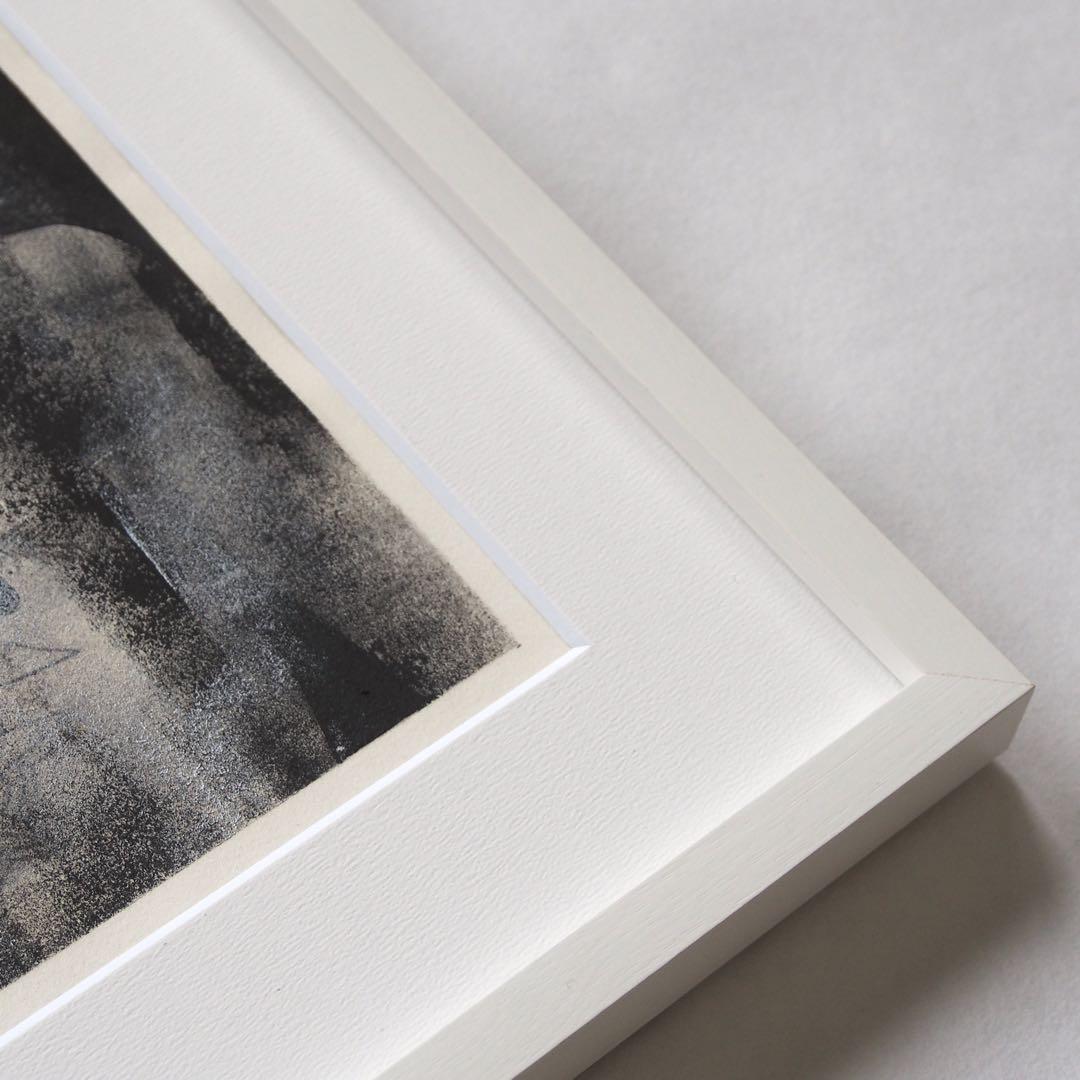 Jimmy Q ポートレート 作品 肉筆画 額入り 絵画 ジミー・Q タトゥー