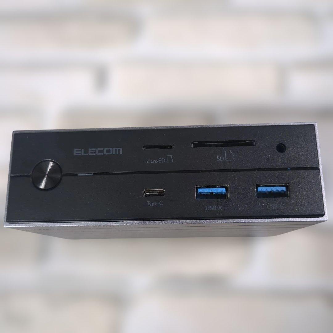 エレコム USB-Cハブ ドッキングステーション 14in1 DST-W07