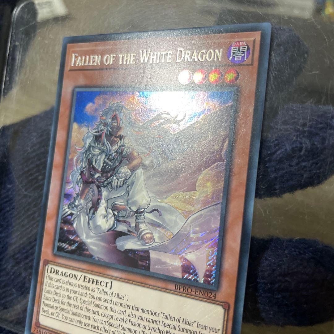 遊戯王　白き竜の落胤　シク　英語版　EU版　BPRO