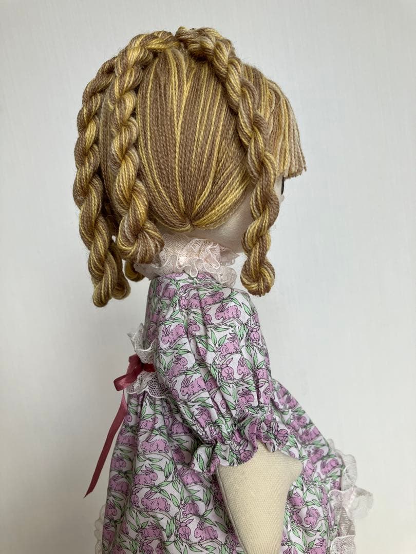 ハンドメイド 人形 ドレス 約30cm 米山京子