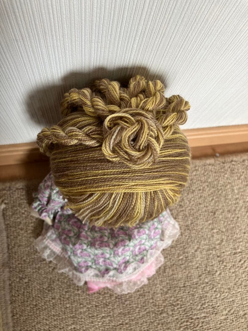 ハンドメイド 人形 ドレス 約30cm 米山京子