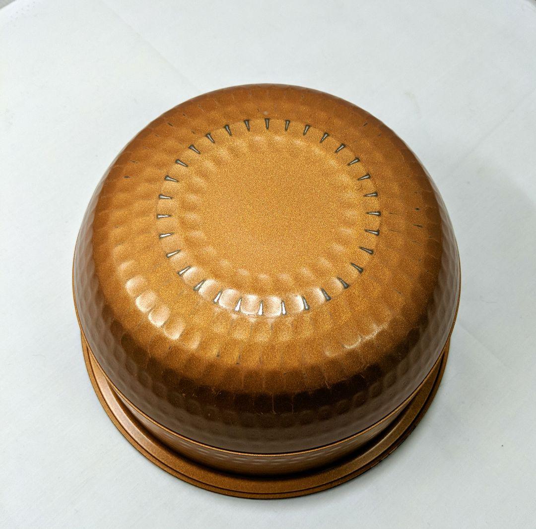 内釜のみ　鍛造かまど 銅釜「東芝 RC-10VRN 炊飯器 5.5合炊き」