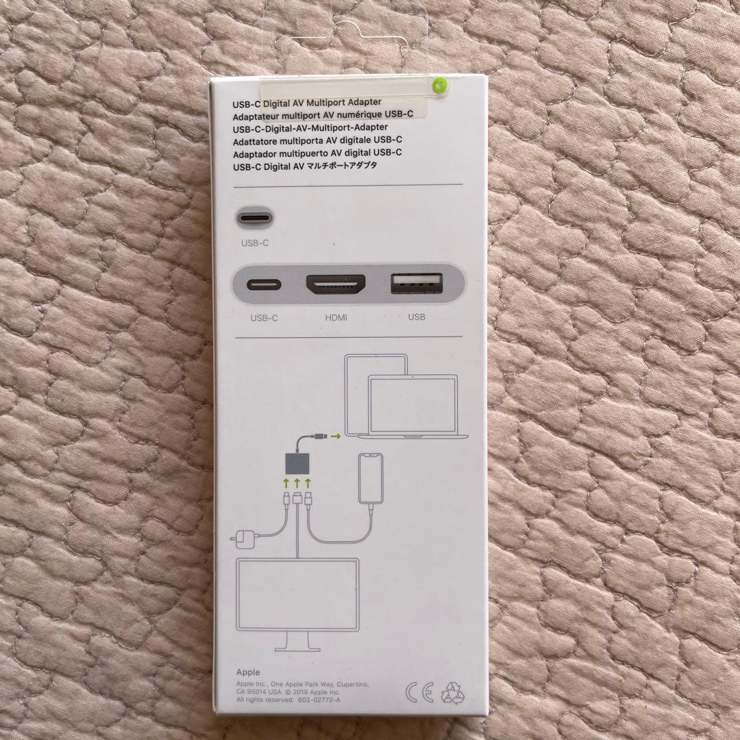 Apple USB-C to Digital AV マルチポートアダプター