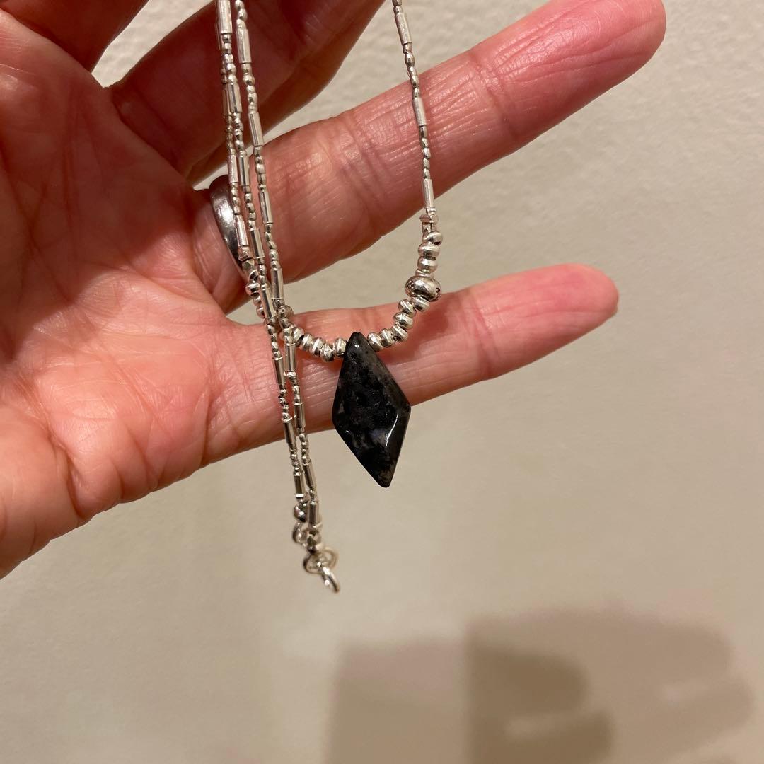 カレンシルバー　ネックレス　シトリン※N57-2 　ラルビカイト※N70-2