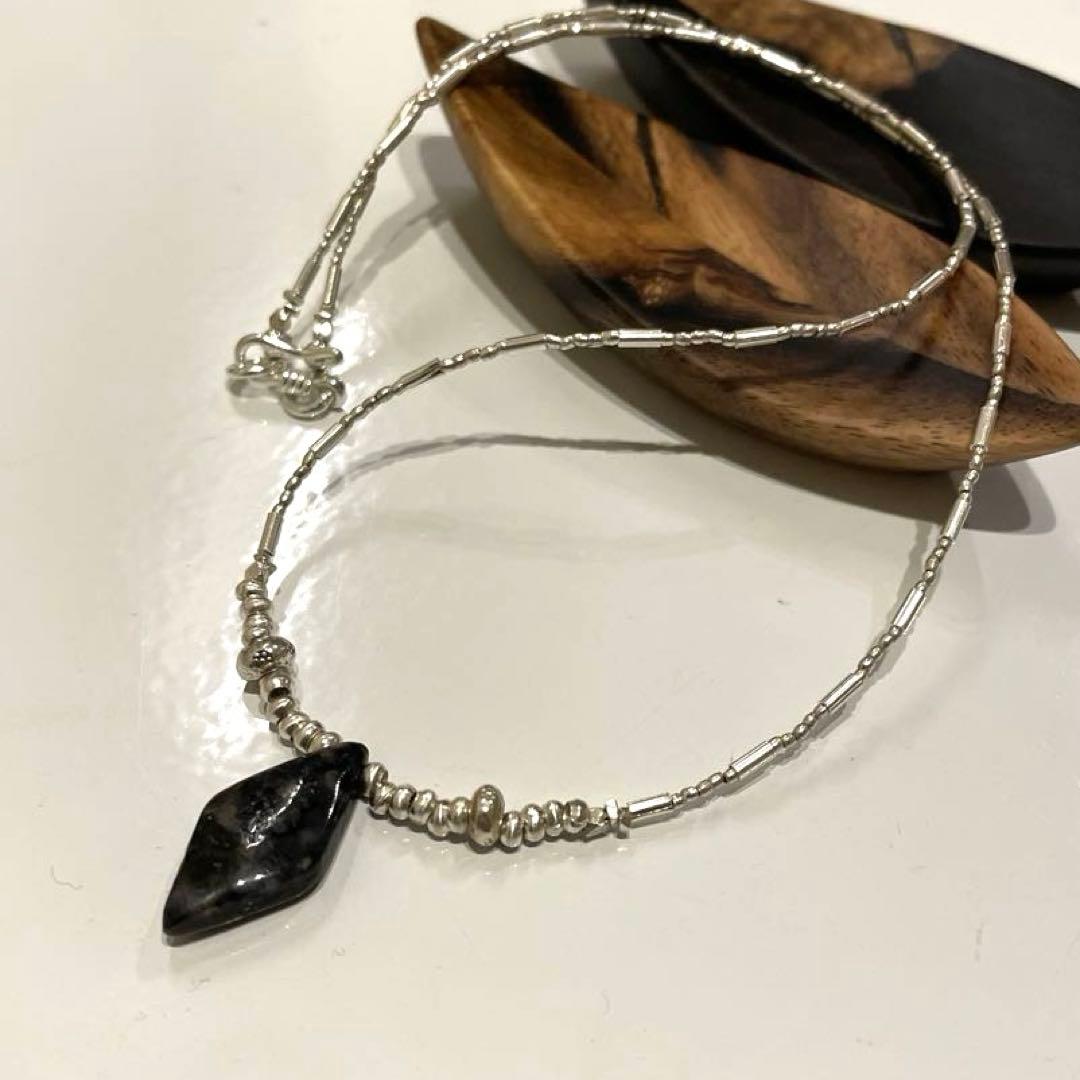 カレンシルバー　ネックレス　シトリン※N57-2 　ラルビカイト※N70-2