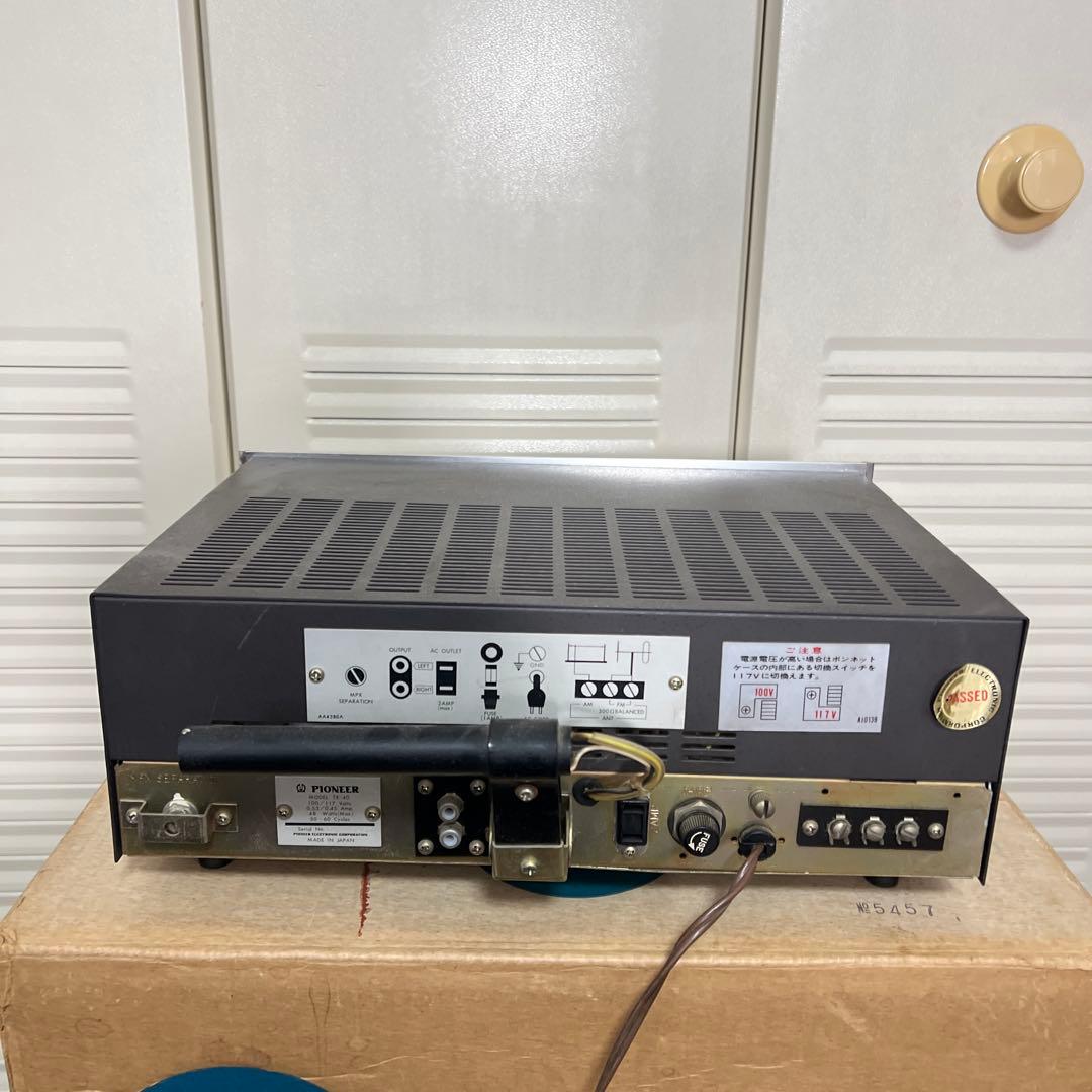 パイオニア　ステレオ　真空管チューナー　TX-40