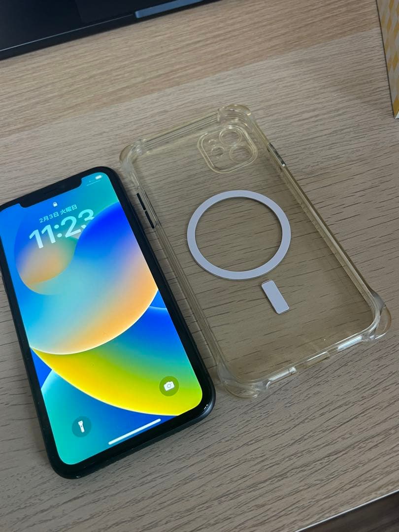 ジャンク品 iPhone 11 128GB ブラック バッテリー84%