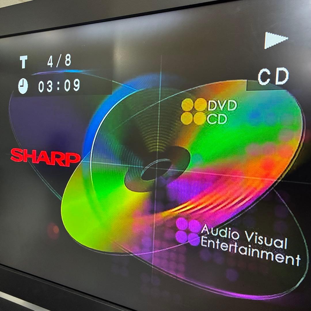 シャープ　完動品　DVD MD CDミニコンポ　SD-VH9