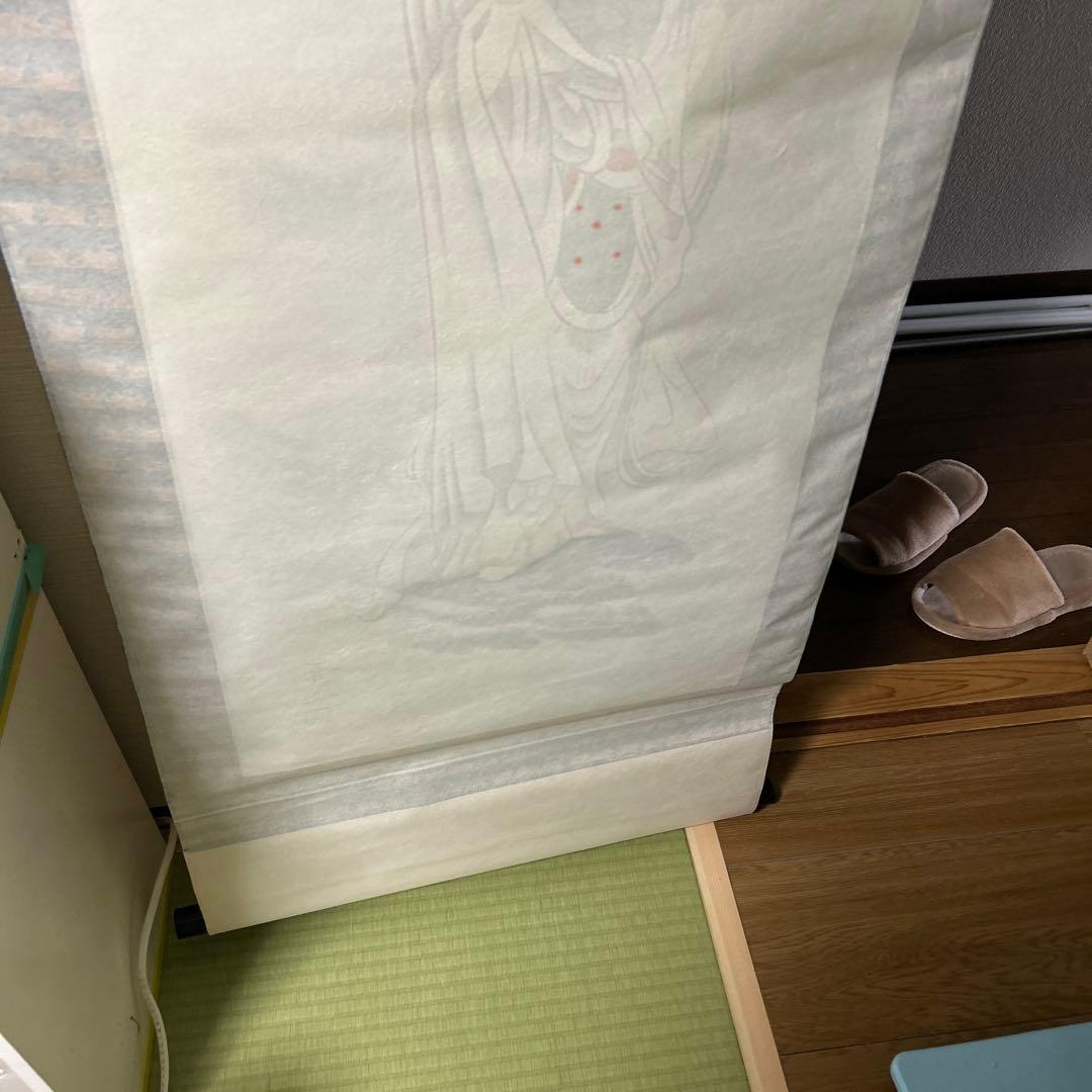 観音菩薩 掛軸 日本画
